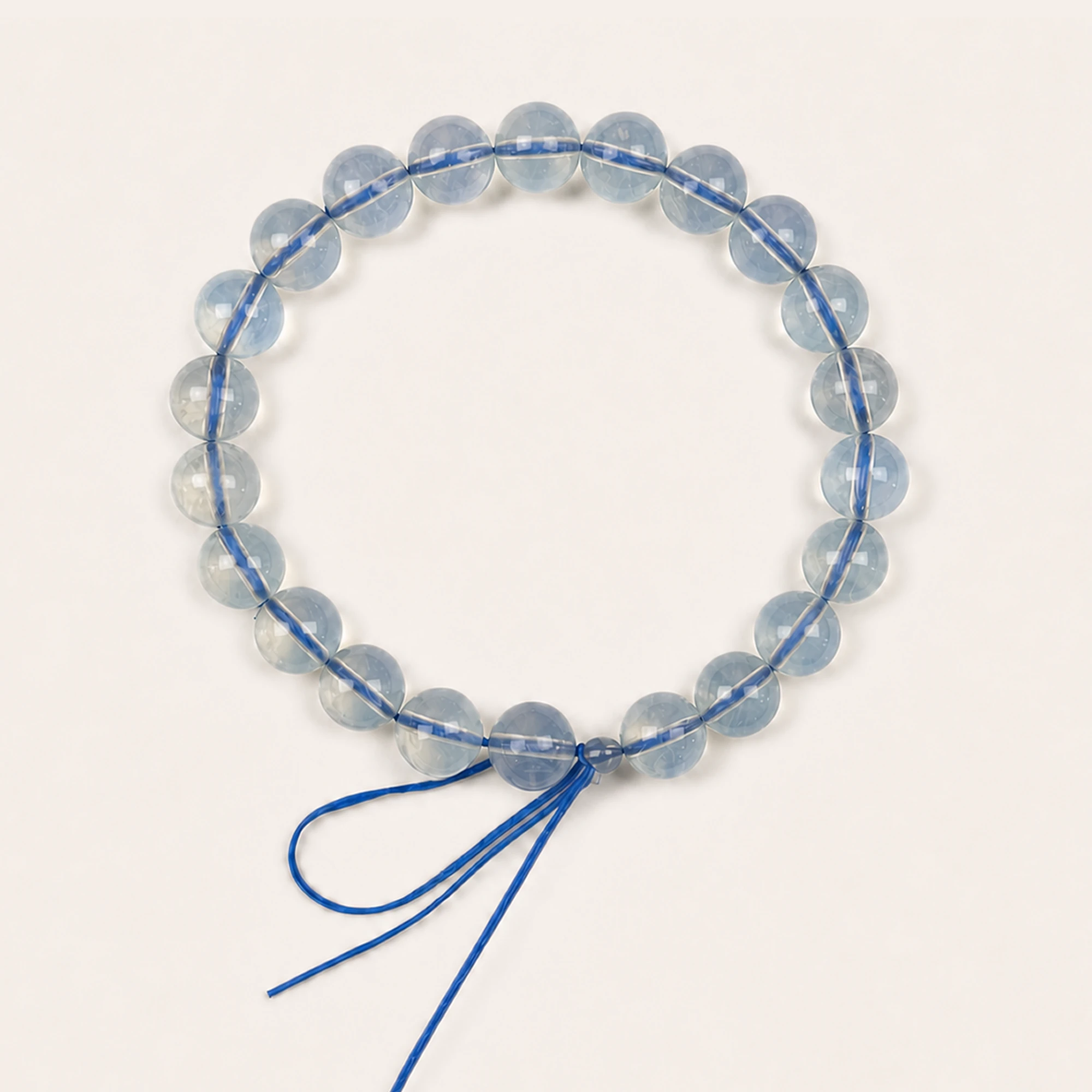 Aquamarine natural stone bracelet