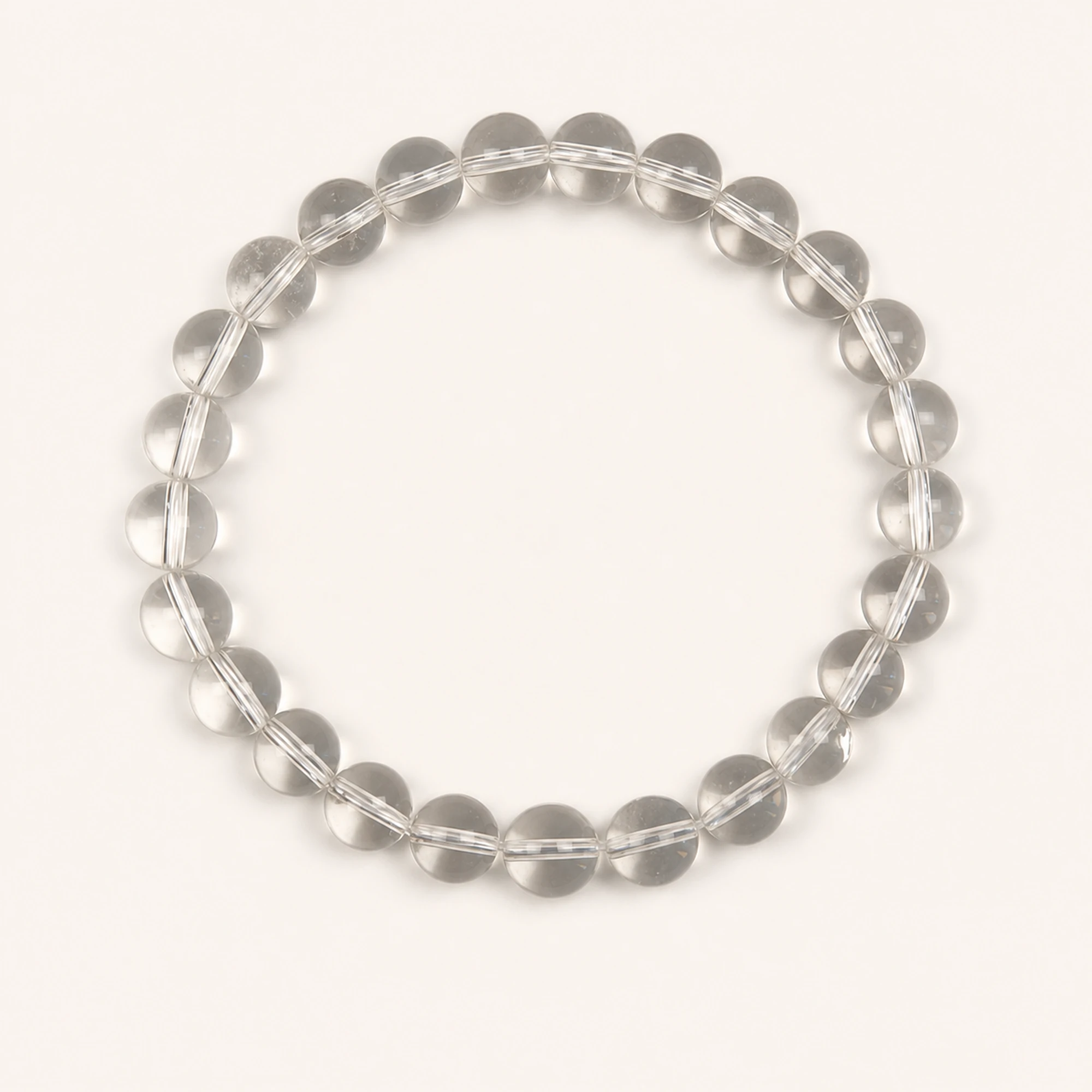 Clear Quartz natural stone bracelet