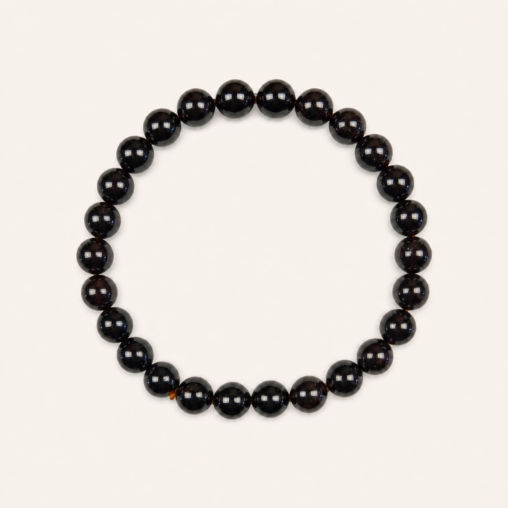 Garnet natural stone bracelet