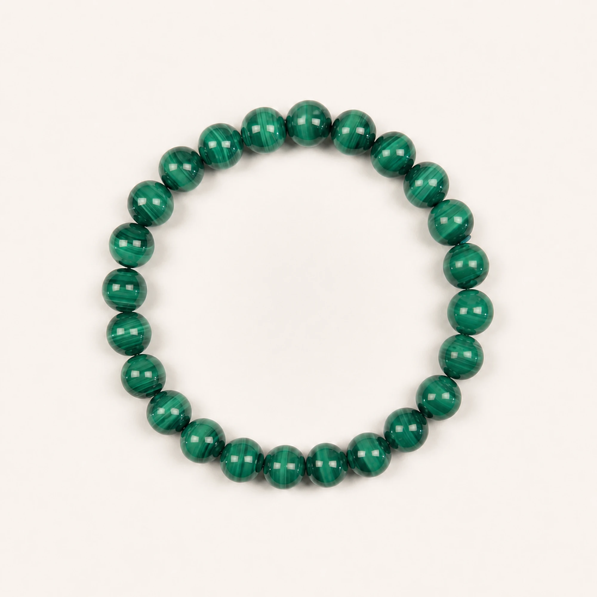 Malachite natural stone bracelet