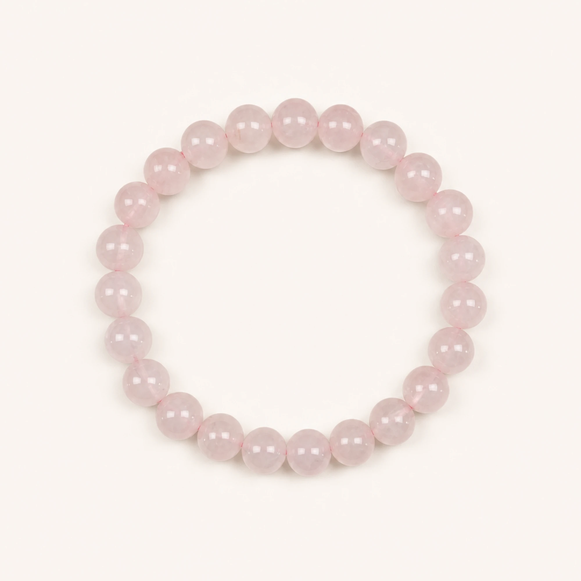 Rose Quartz natural stone bracelet