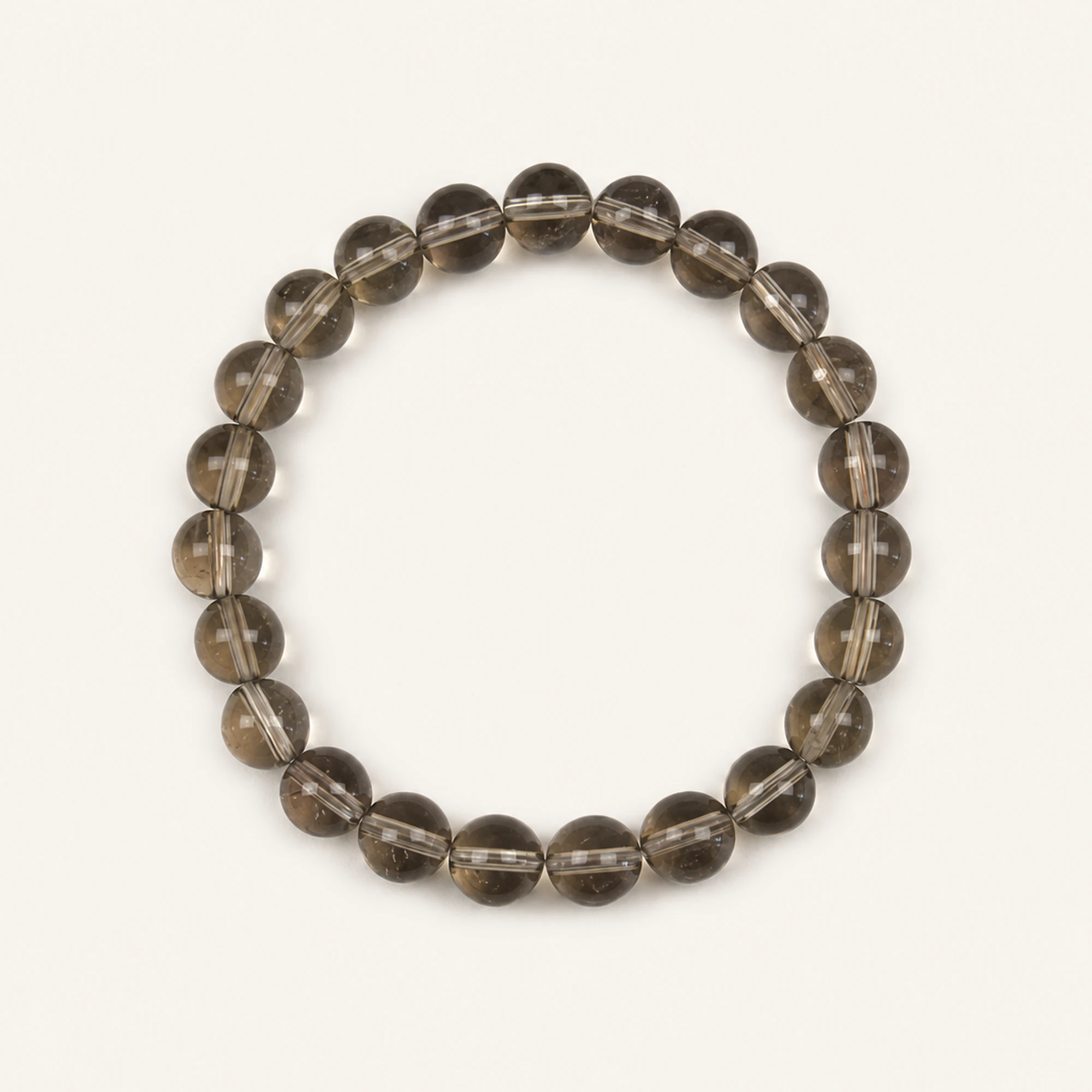 Smoky Quartz natural stone bracelet